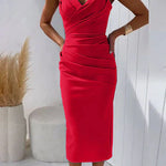 Florence | Rochie midi cu spatele gol