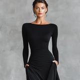 Ruby Rochie maxi elegantă