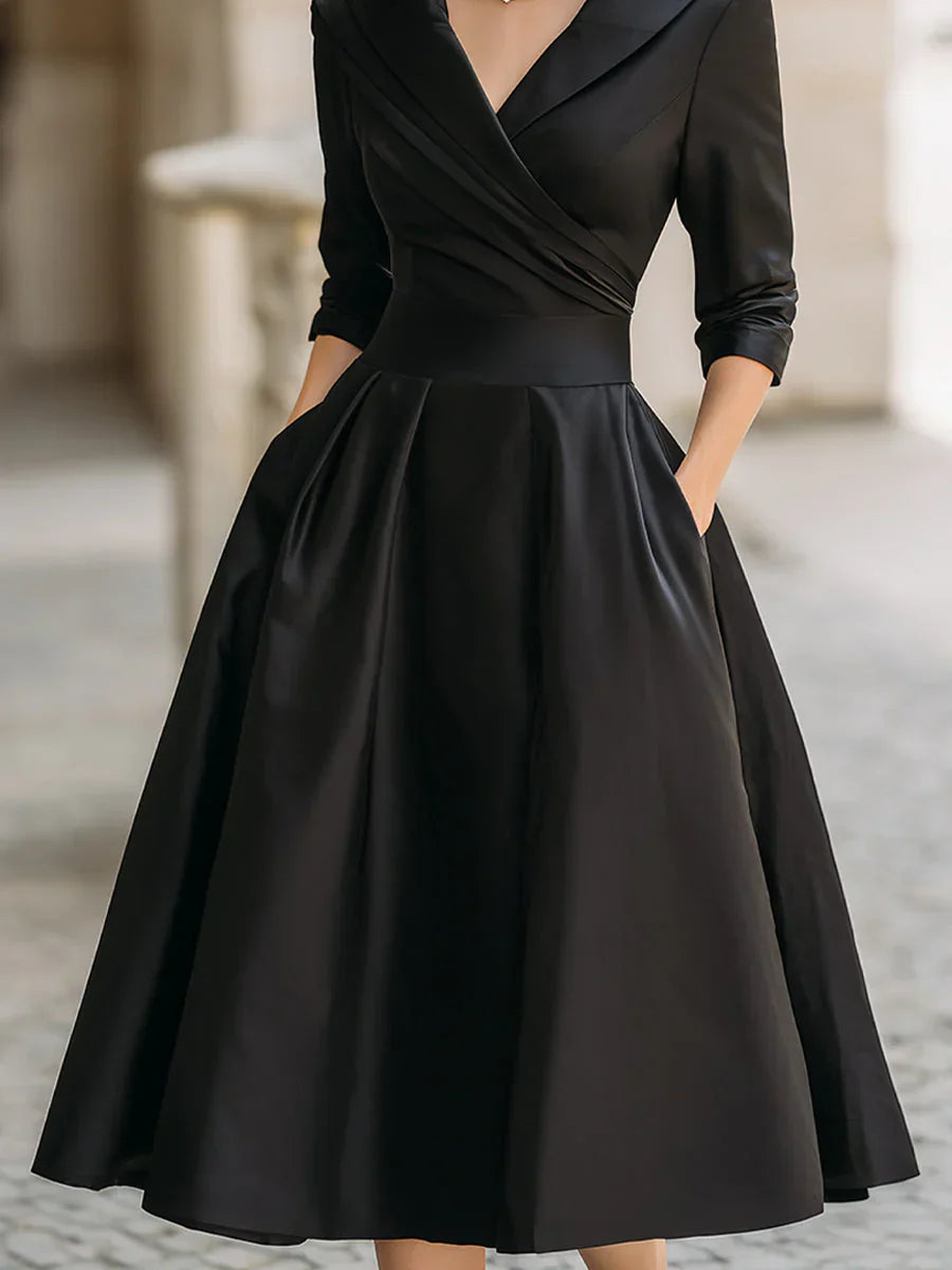 Clara | Rochie elegantă din satin