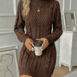 Rochie pulover rafinată