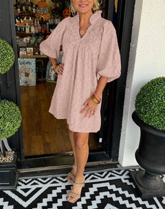 Roz deschis