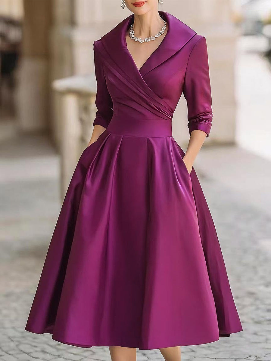Clara | Rochie elegantă din satin