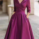 Clara | Rochie elegantă din satin