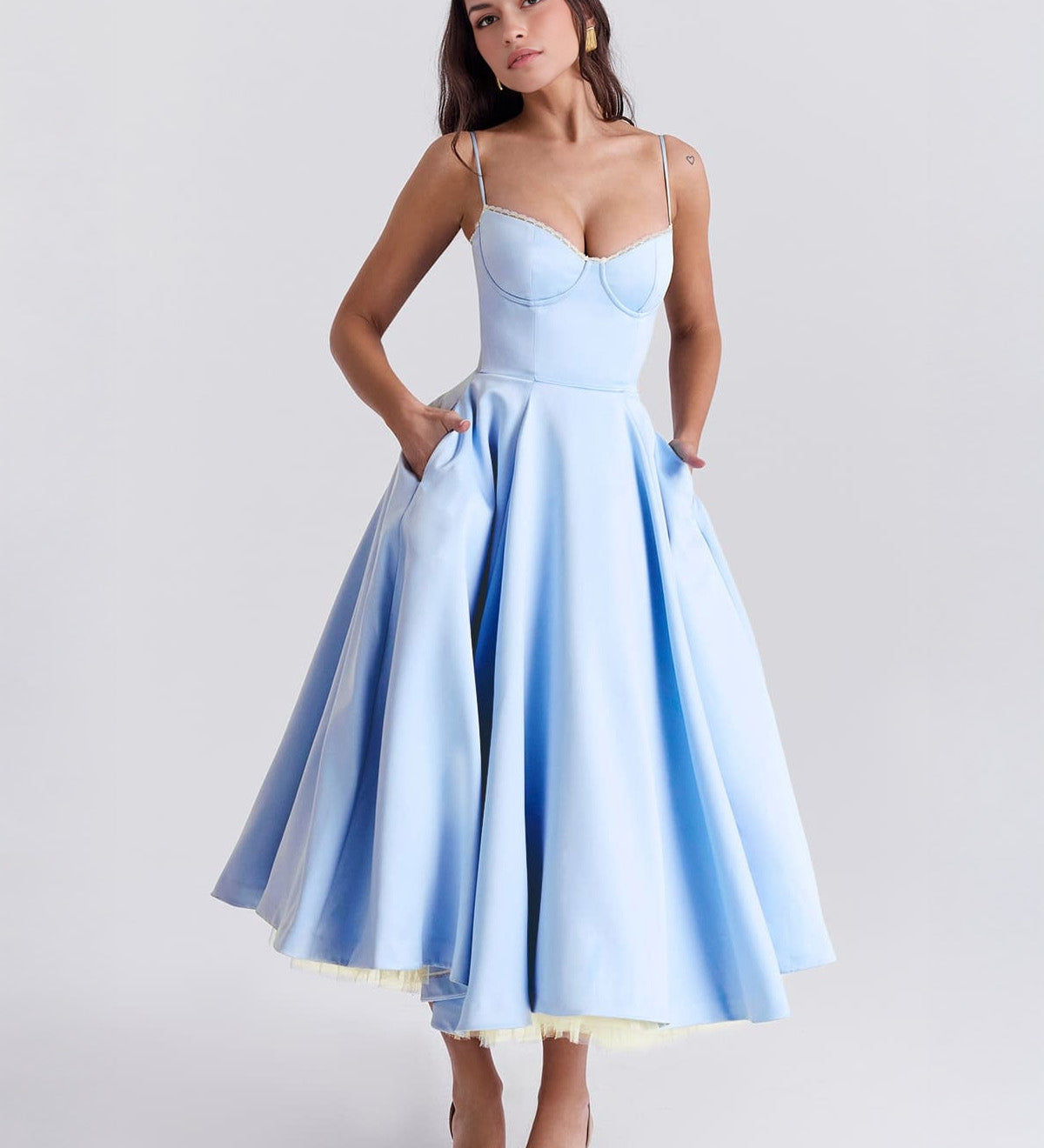 Selene | Rochie midi elegantă