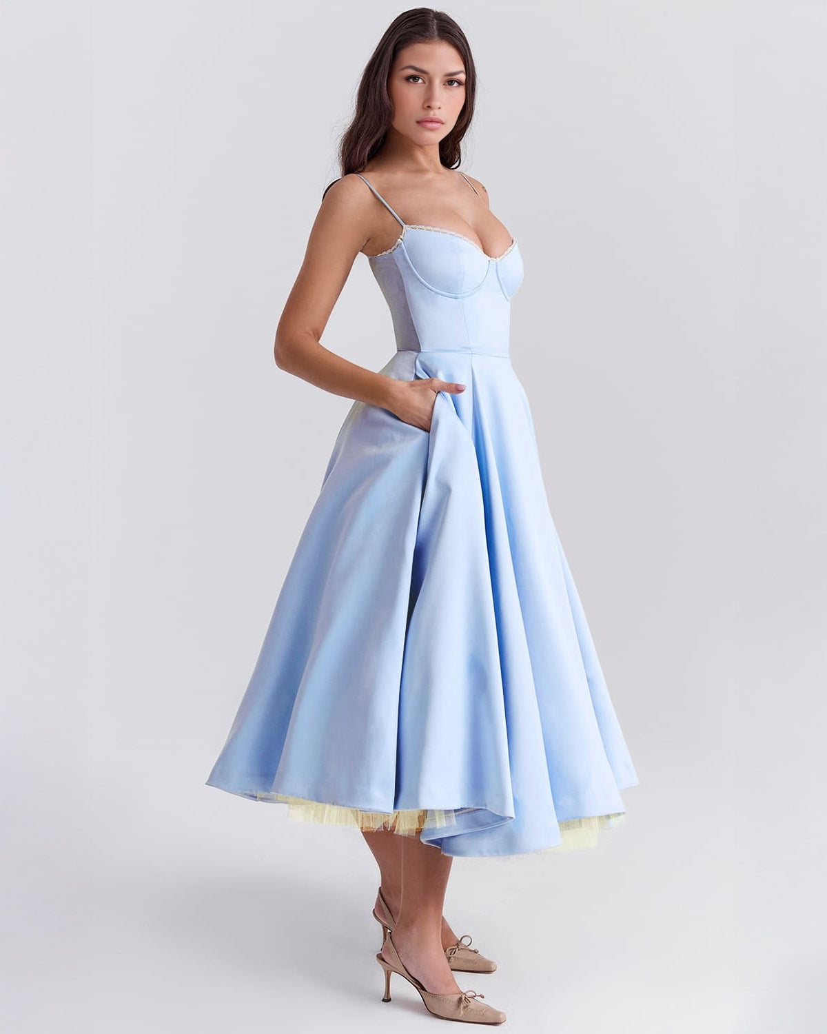 Selene | Rochie midi elegantă