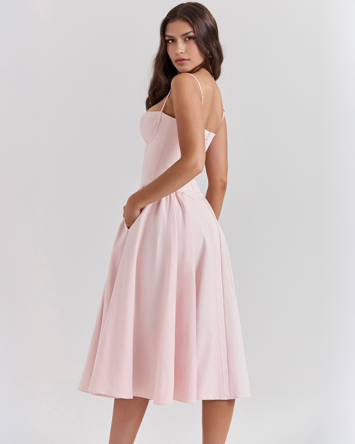 Francesca | Rochie midi elegantă