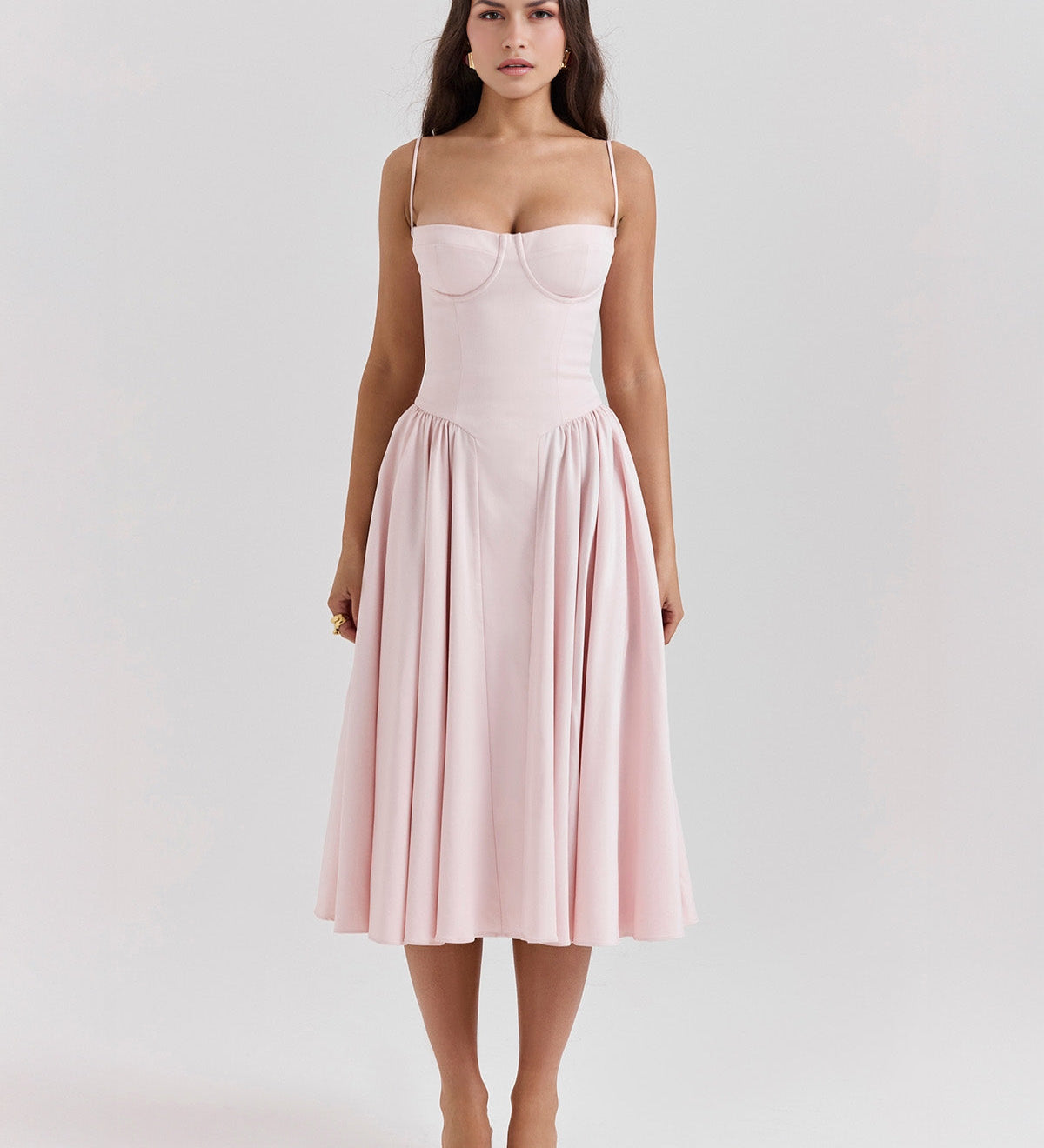 Francesca | Rochie midi elegantă