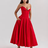 Amalfi | Rochie midi rafinată