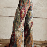 ALDINA | Pantaloni boho cu volum