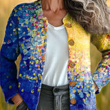 Cardigan patchwork modern