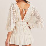 Rochie mini din dantelă