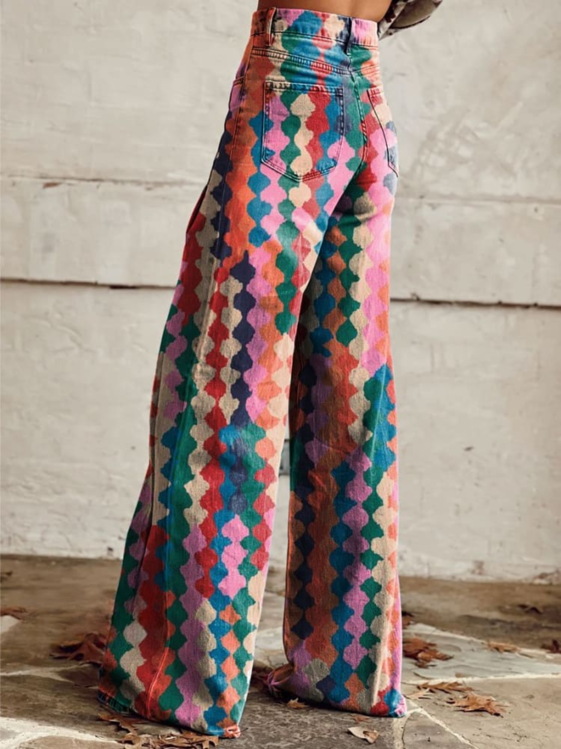 NADINA | Pantaloni boemi eleganți