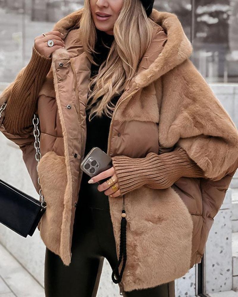 Evie | Palton confortabil cu glugă