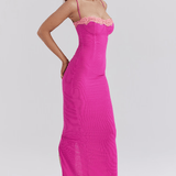 Fay | Rochie maxi din dantelă