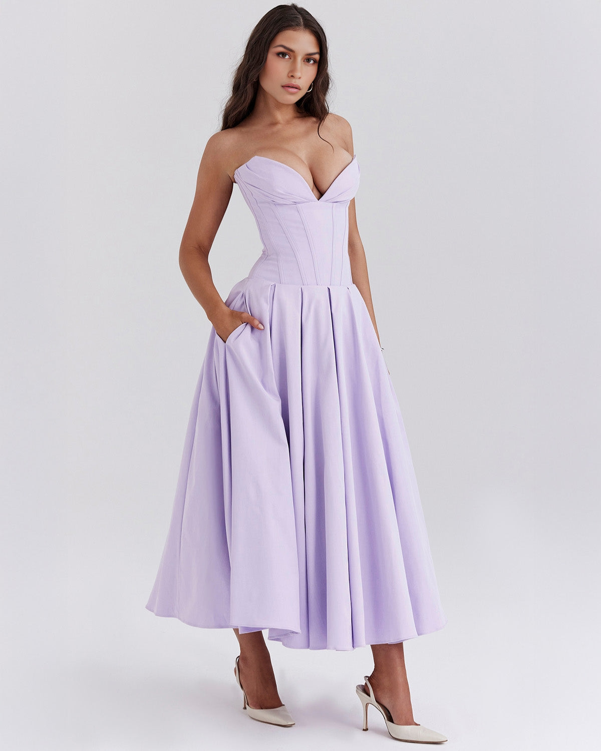 Amalfi | Rochie midi rafinată