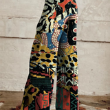 TARSILLA | Pantaloni cu imprimeu artistic