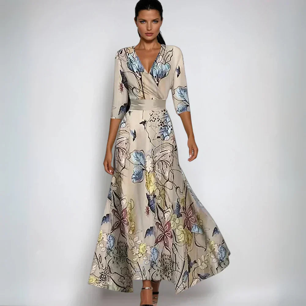 Chloe | Rochie florală rafinată