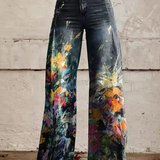 Pictat | Pantaloni boho eleganți