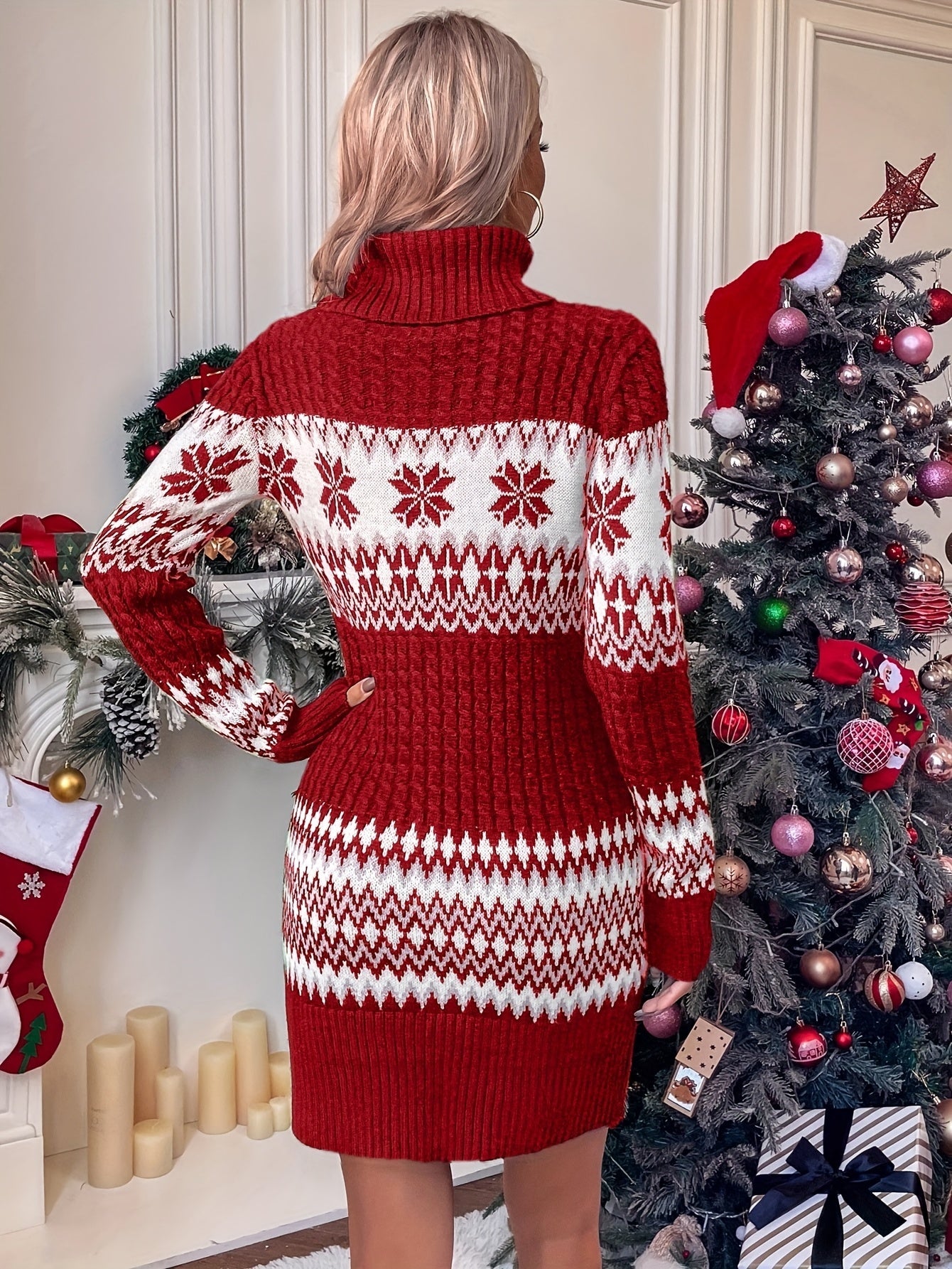 Maria Rochie Tricotată Festivă