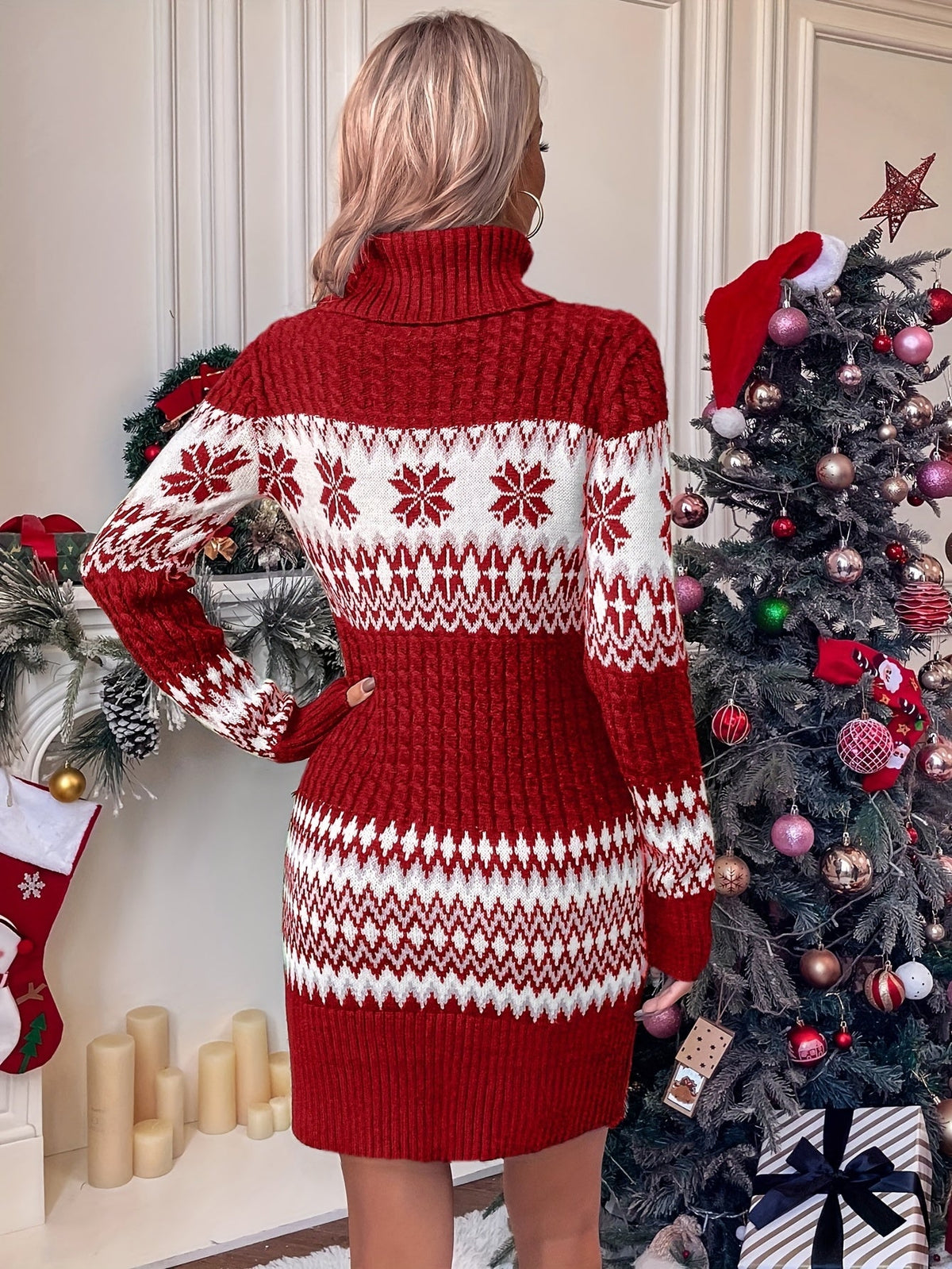Maria Rochie Tricotată Festivă