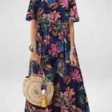 Rochie maxi florală boho