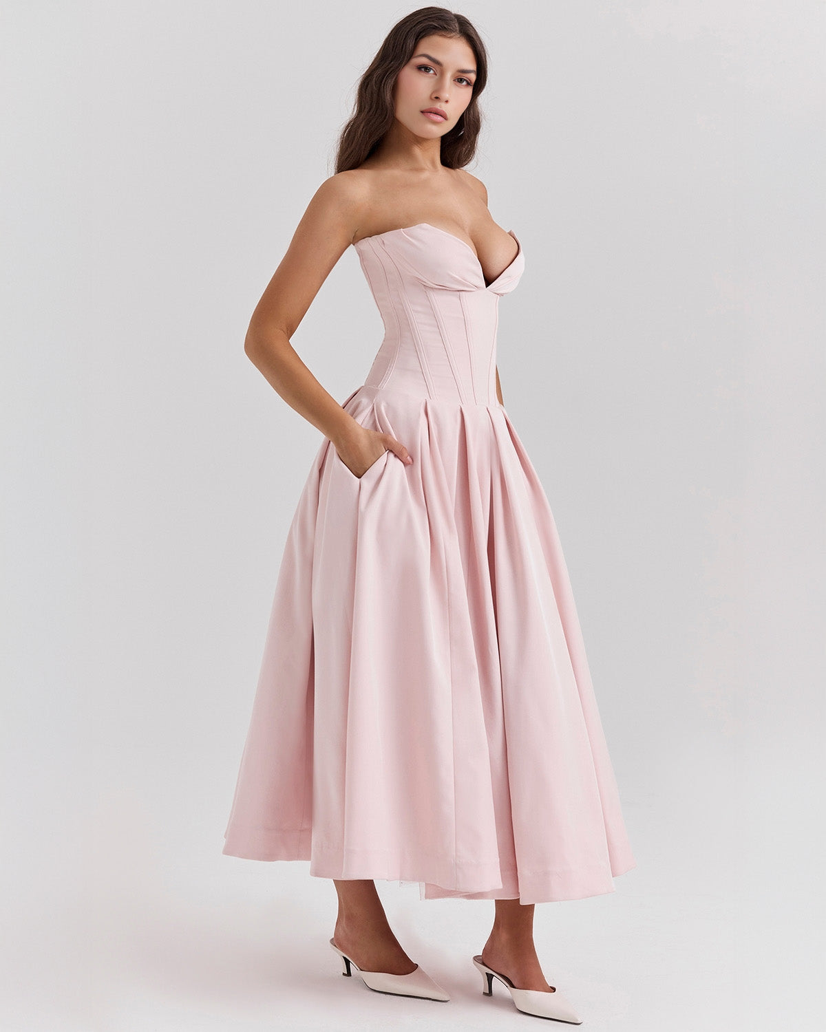 Amalfi | Rochie midi rafinată