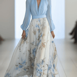 Zara | Rochie maxi elegantă florală