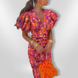 Arielle | Rochie plisată modernă