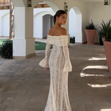 Rochie maxi din dantelă