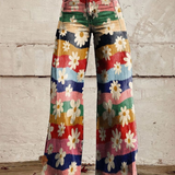 VINICIA | Pantaloni florali retro
