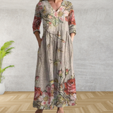 Rochie cu imprimeu floral
