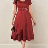 Madelyn Rochie Midi Elegantă