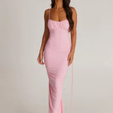 Rochie maxi cu spatele gol