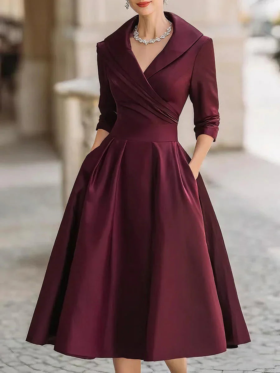 Clara | Rochie elegantă din satin