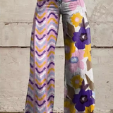 Bella | Pantaloni boho eleganți
