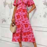 Rochie maxi florală