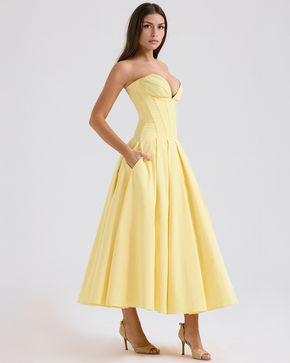 Amalfi | Rochie midi rafinată