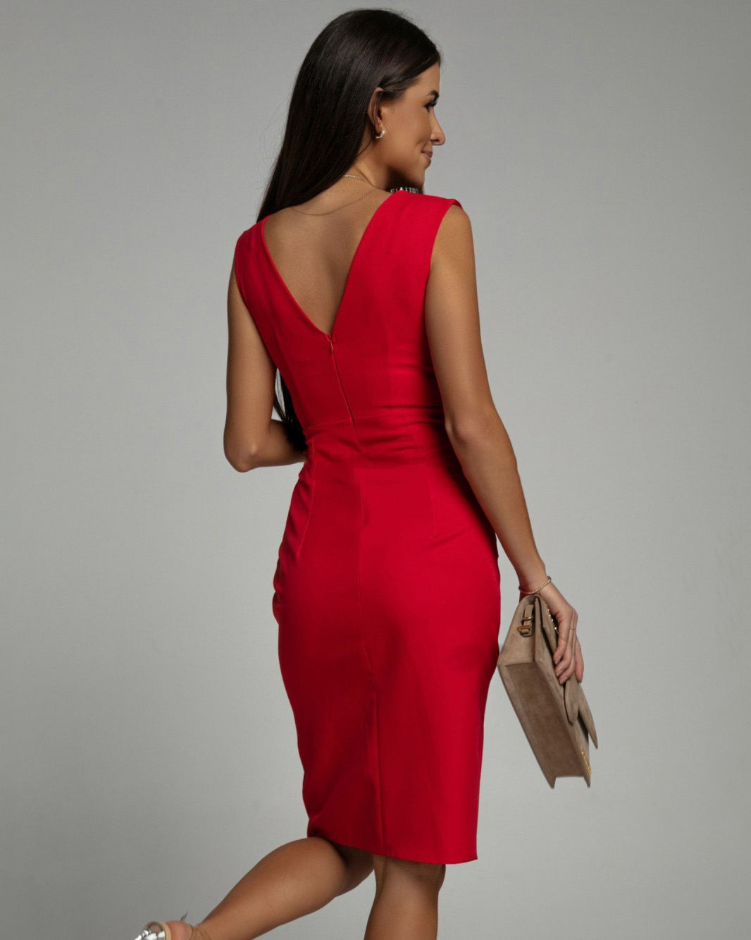 Megan Rochie Midi Rafinată