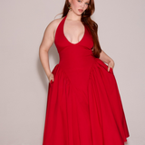 Monroe | Rochie midi halter
