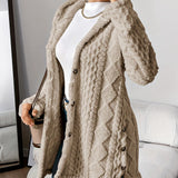 Jessica | Cardigan cu glugă