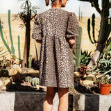 Indy Rochie leopard rafinată