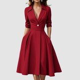 Rosalie Rochie Midi Elegantă