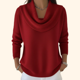 Pulover elegant cu guler