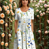 Janet | Rochie florală rafinată