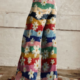 VINICIA | Pantaloni florali retro