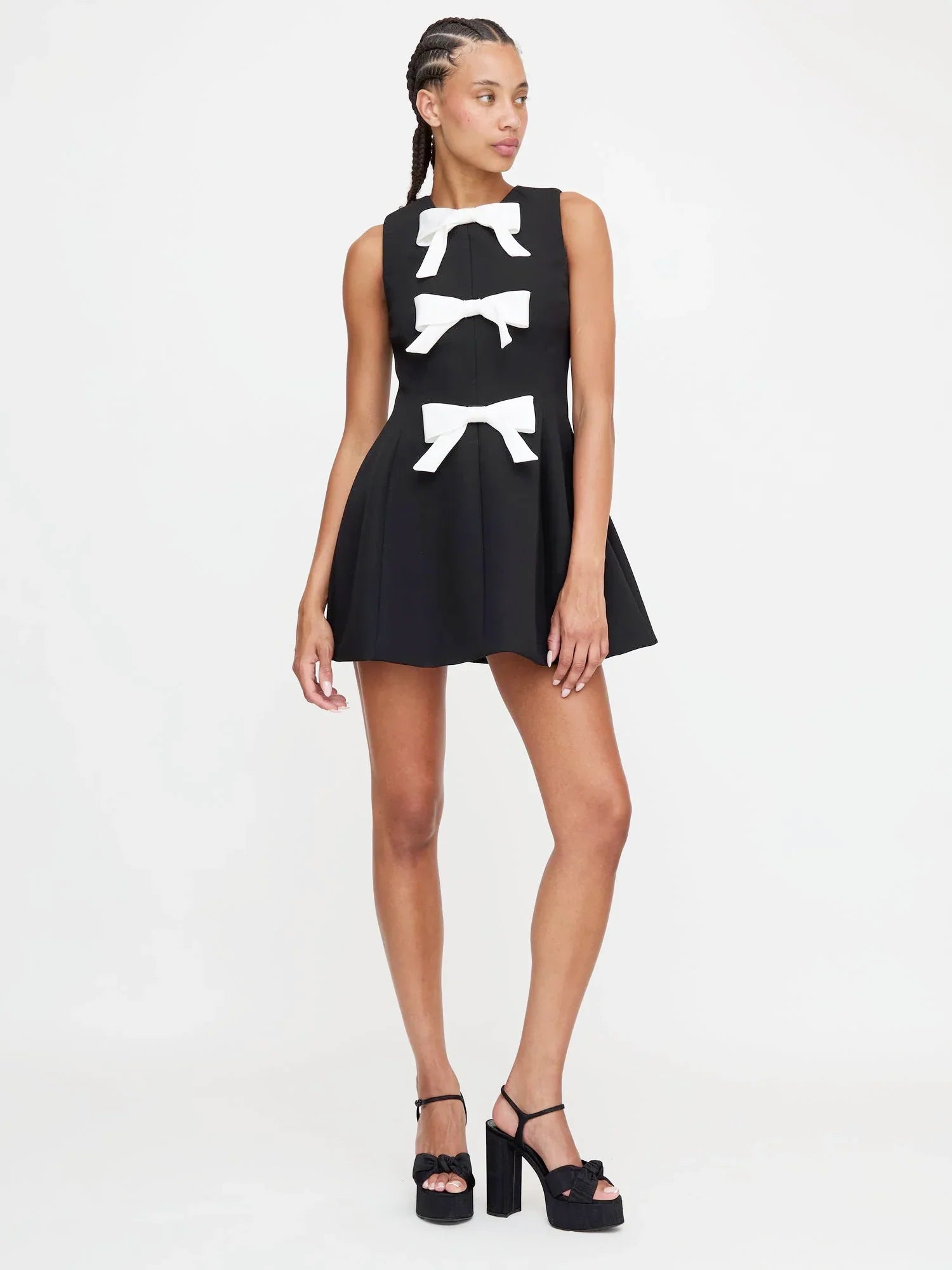 Rochie mini cu fundă