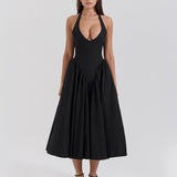 Monroe | Rochie midi halter
