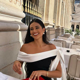Francine | Rochie midi cu un umăr,