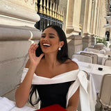 Francine | Rochie midi cu un umăr,