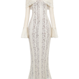 Alessandra | Rochie maxi din dantelă